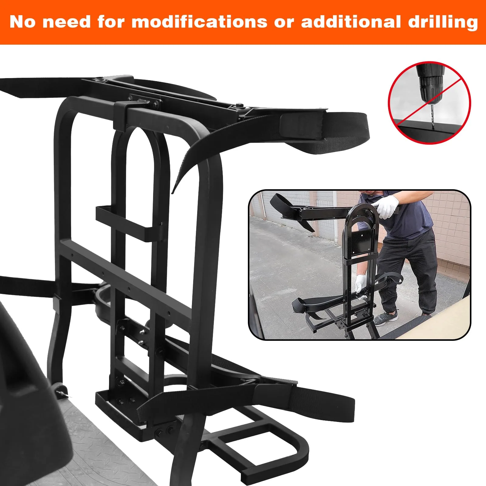 AIPSET AP0356 Golf Cart Rear Seat Bag Holder image 4