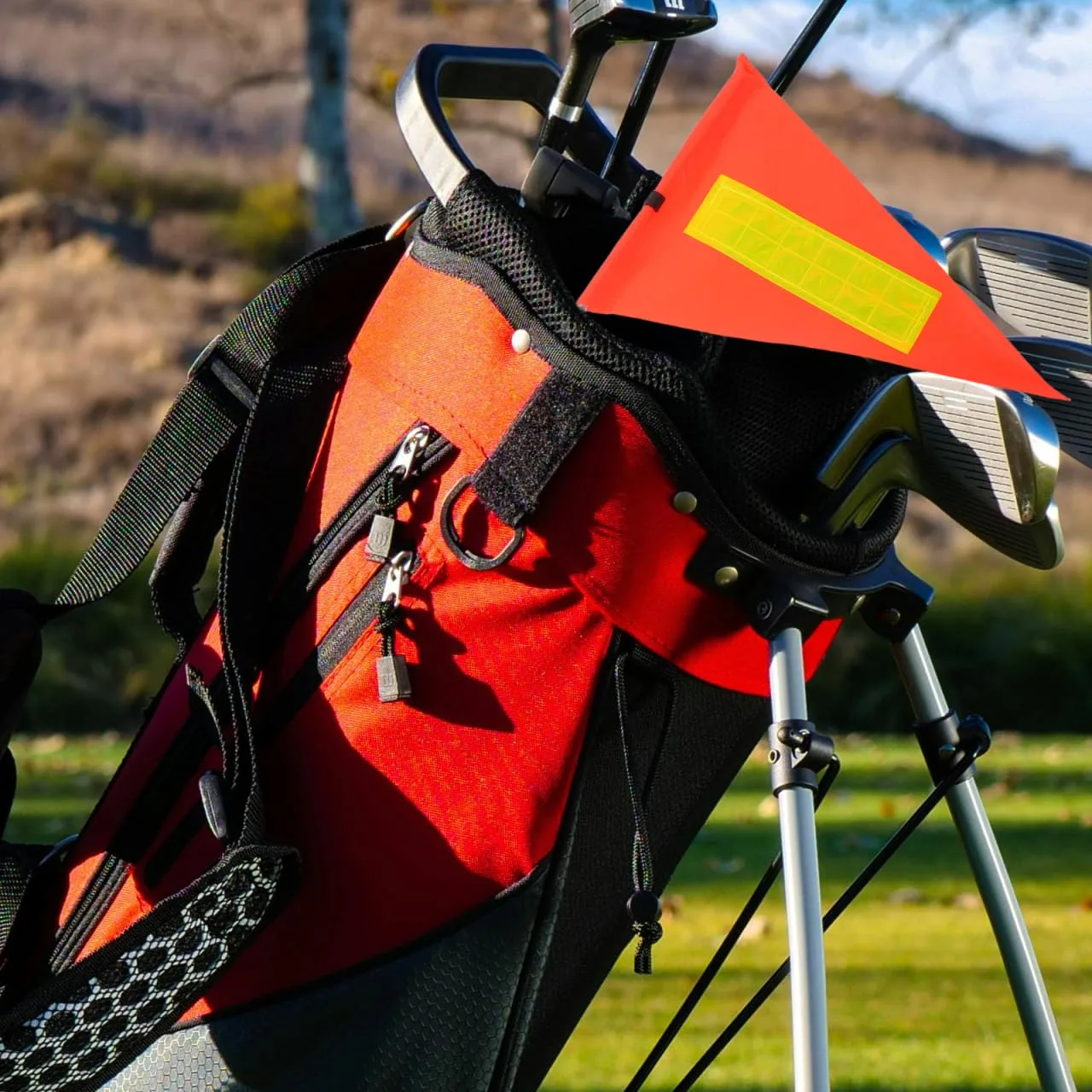Balacoo Reflective Golf Cart Flag Pole RT11A2210OAVT630OSIZZ image 2