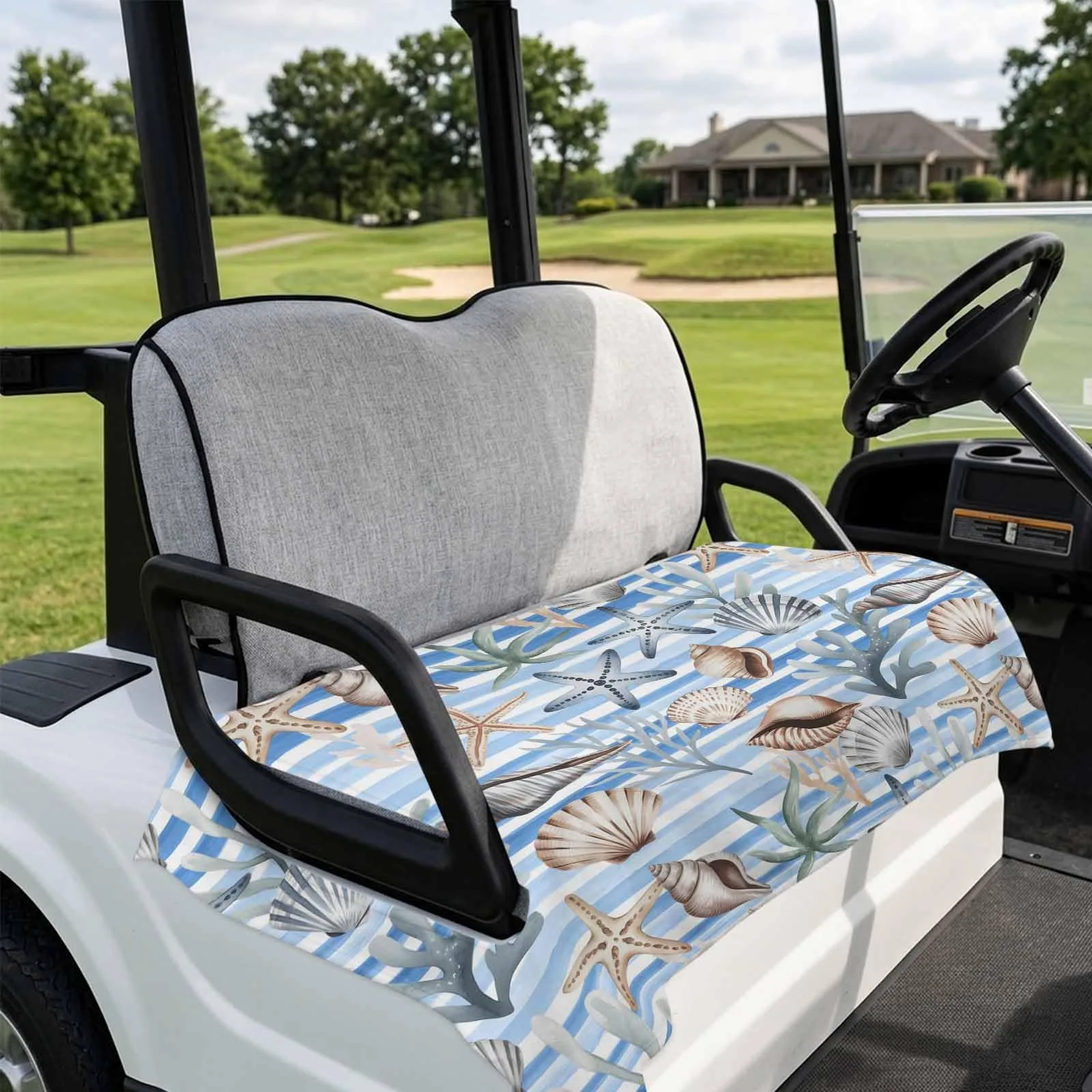 DecorLovee Golf Cart Seat Cover for 2-Seater Carts image 4