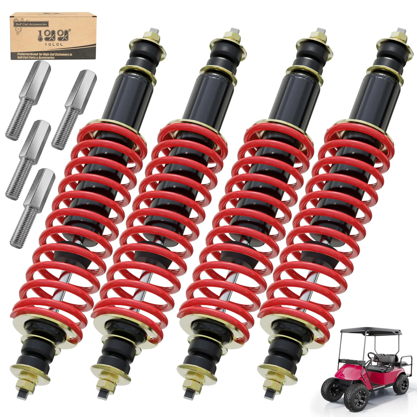 10L0L 202-B-4 Shocks for E-Z-GO TXT and Medalist