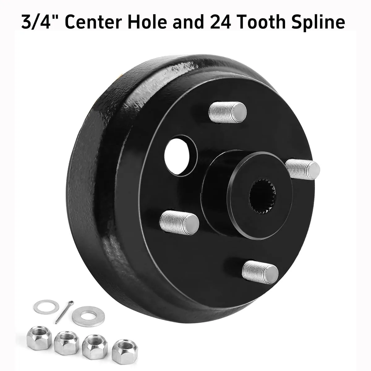 Dr.Acces Brake Drum Hub 19186-G1 for E-Z-GO TXT (1982-Up) image 3