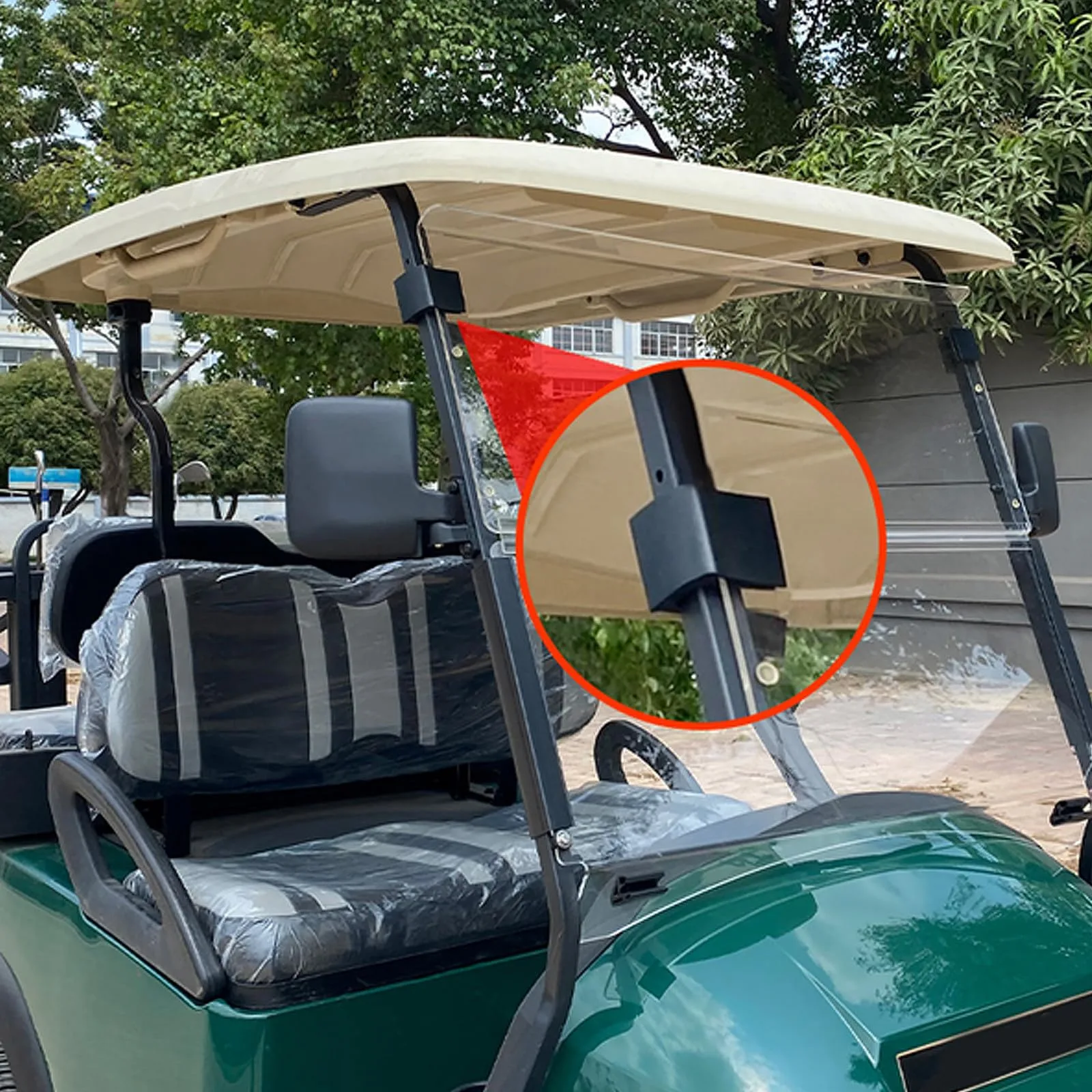 HOODANCOS Golf Cart Windshield Retaining Clips 03EL2276F6JY image 4