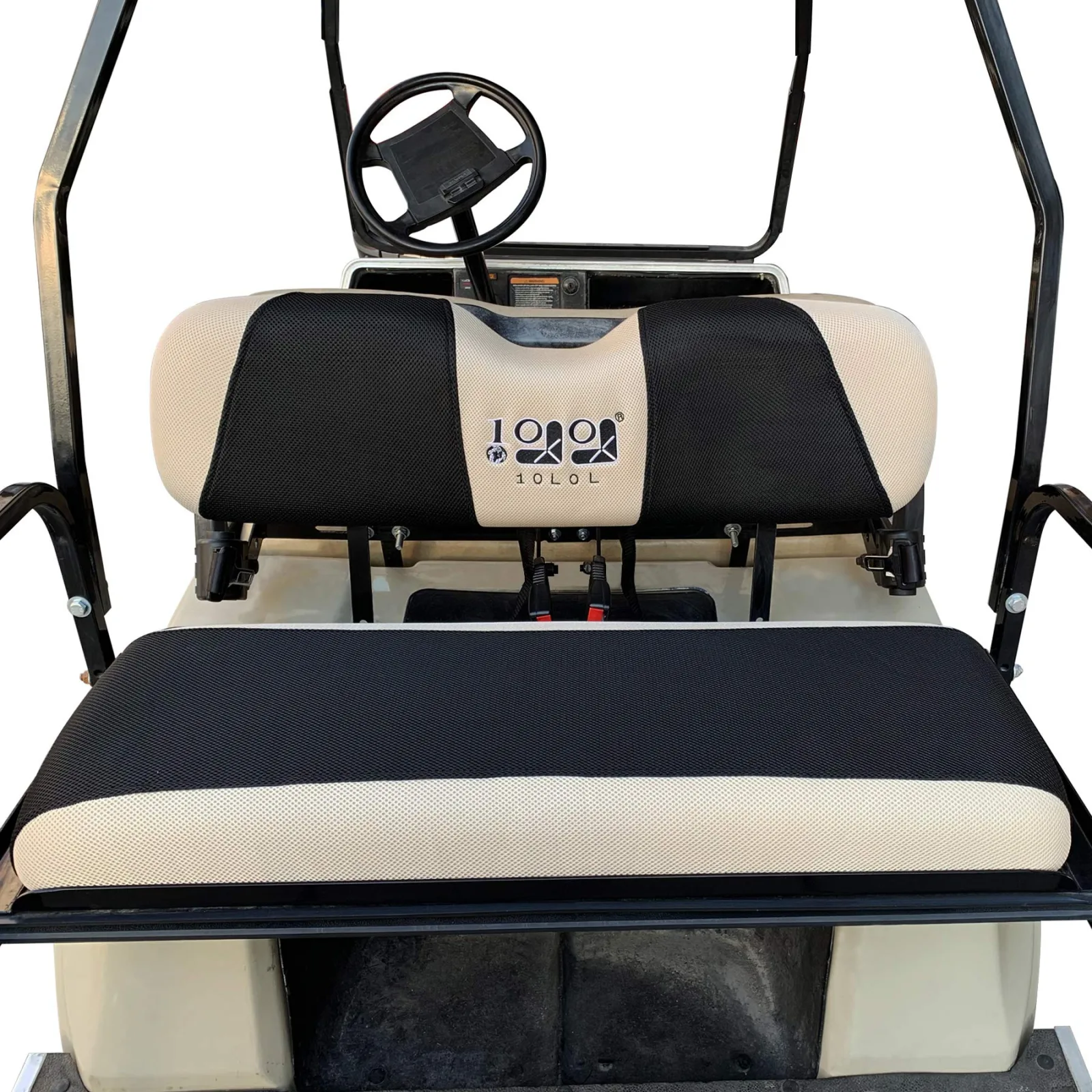 10L0L Golf Cart Front and Rear Seat Cover Set image 3