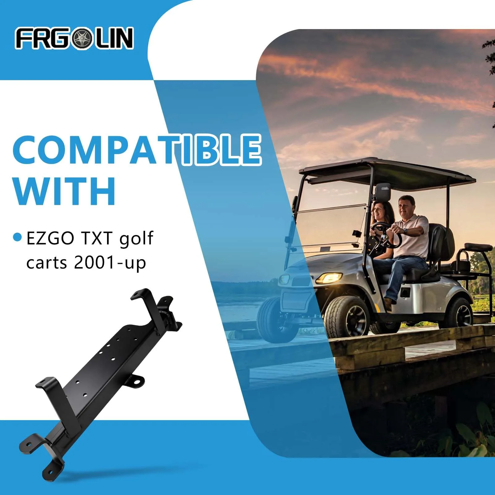 FRGOLIN Front Axle Weldment for E-Z-GO TXT, 602513 image 2