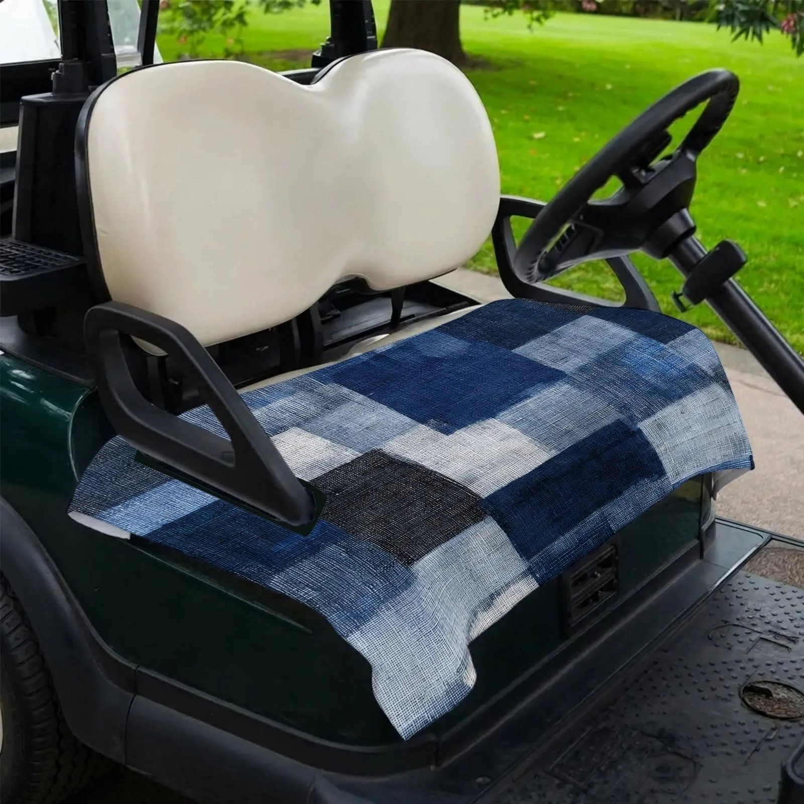 DecorLovee Navy Blue Golf Cart Seat Cover 51 x 31 in image 2