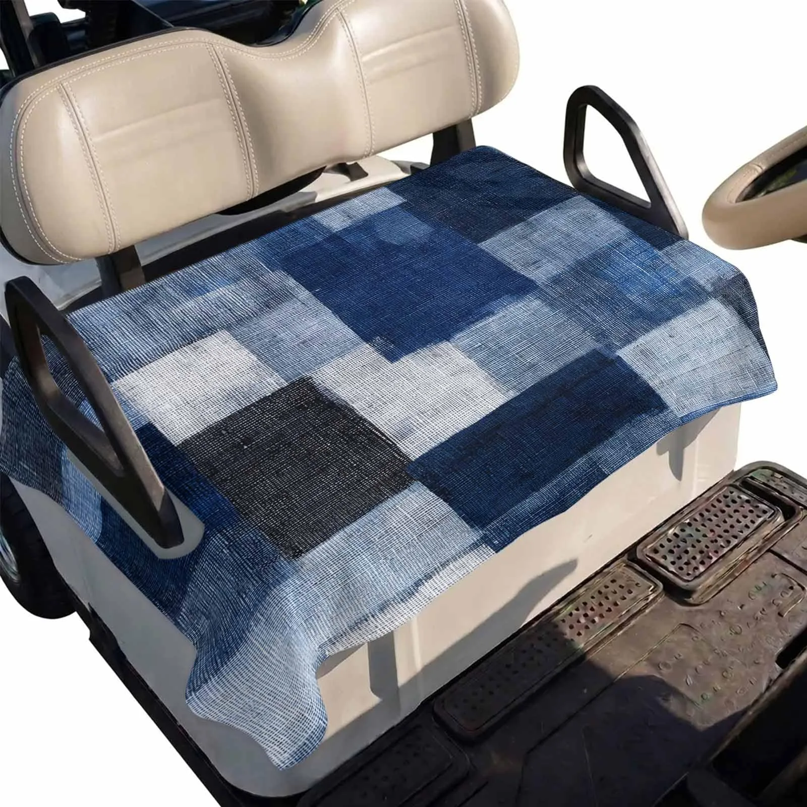 DecorLovee Navy Blue Golf Cart Seat Cover 51 x 31 in