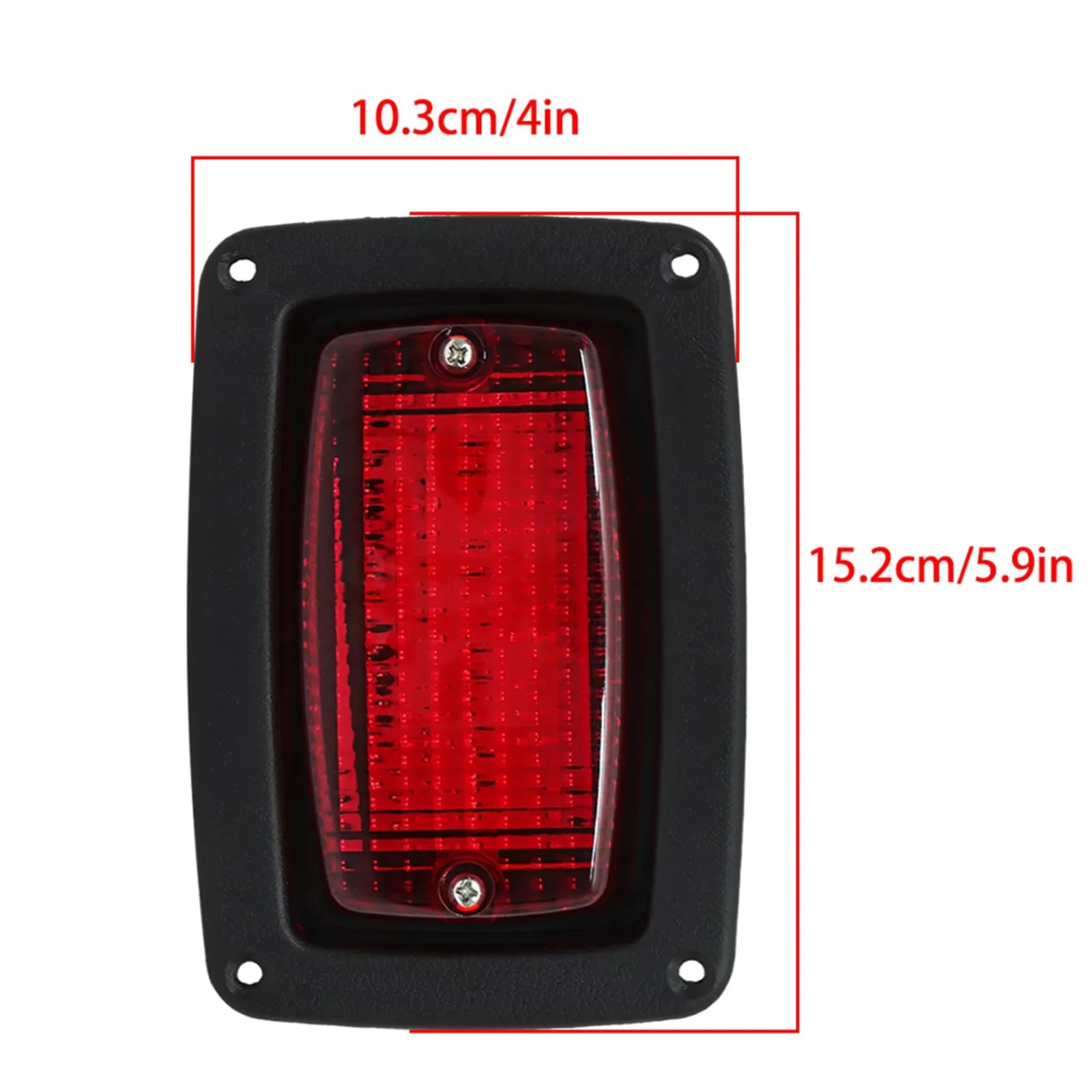 YSMN Rear LED Tail Lights for Club Car DS 1982+ image 4