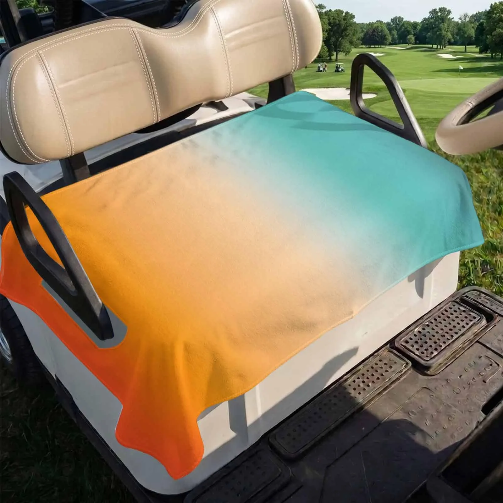 Trosturdspn Golf Cart Seat Cover, 51 x 31 Inch image 4