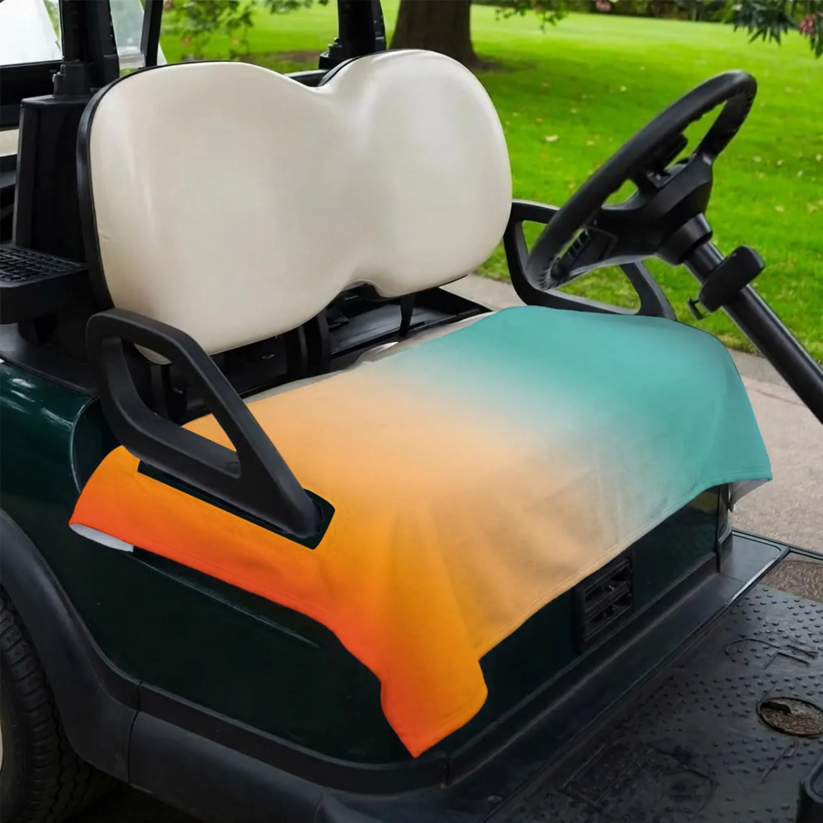 Trosturdspn Golf Cart Seat Cover, 51 x 31 Inch