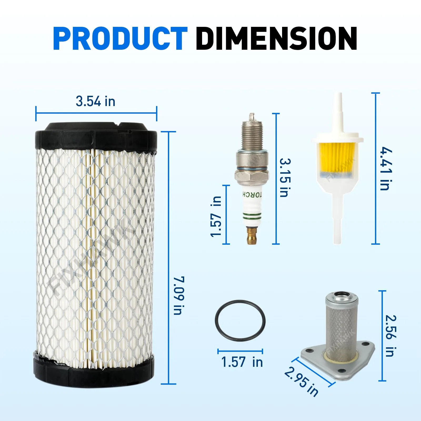 FIXHAWK FK-0022 Tune-Up Kit for E-Z-GO TXT and ST350 image 4