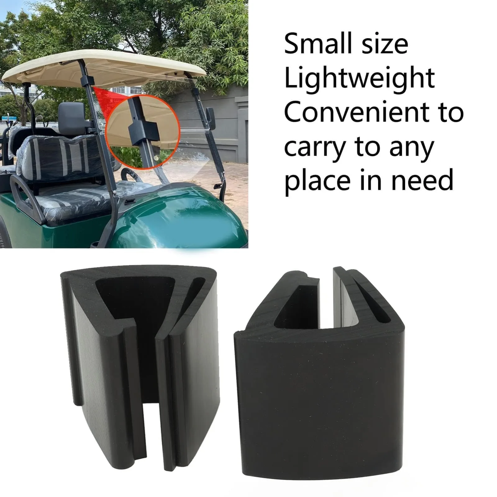 HERCHR Golf Cart Windshield Retaining Clips image 3