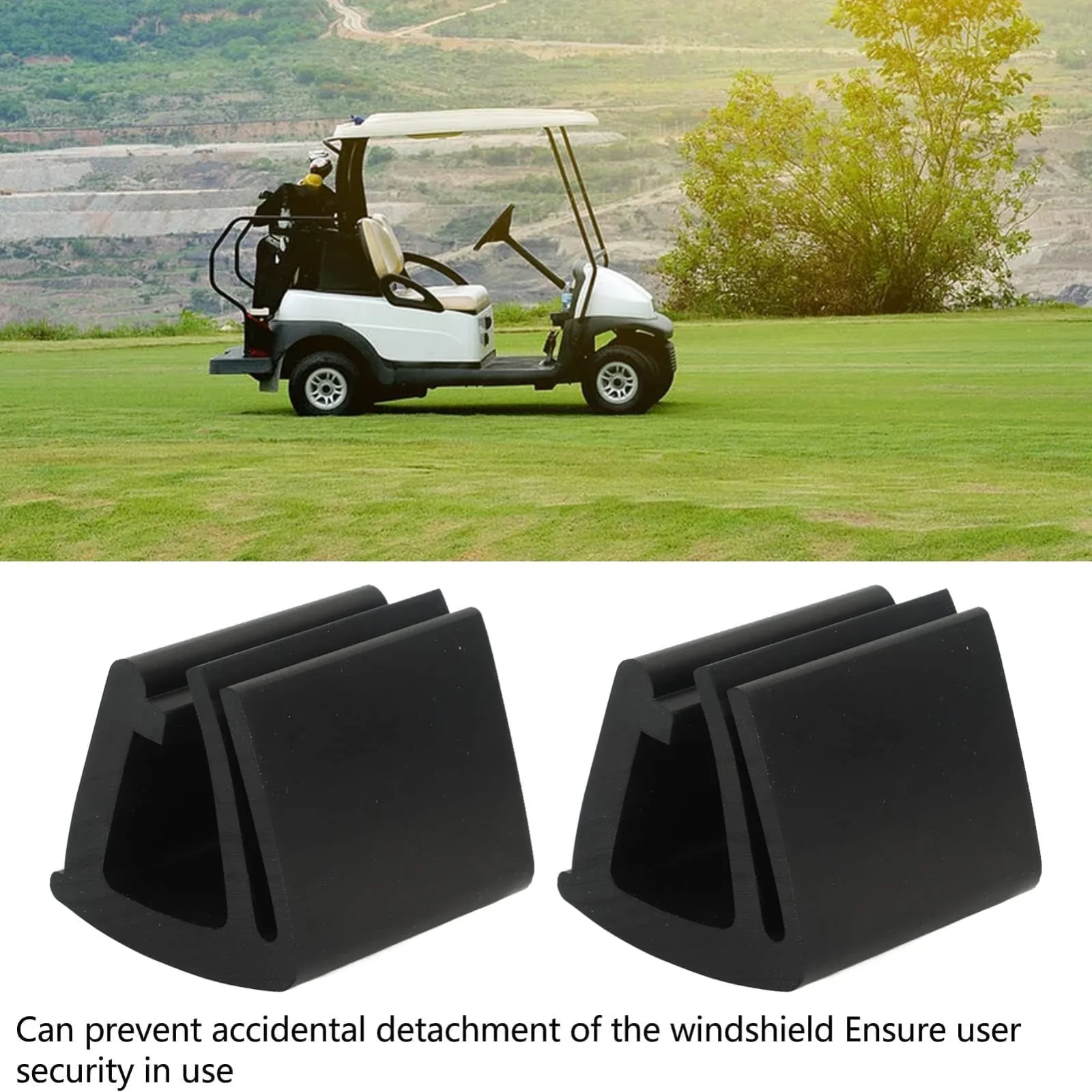 HERCHR Golf Cart Windshield Retaining Clips image 4