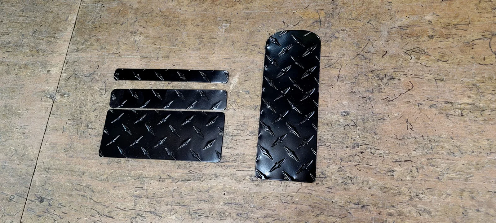E-Z-GO Marathon Aluminum Pedal Cover Set