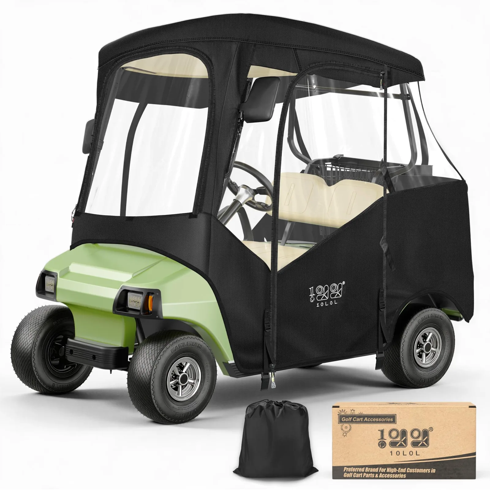 10L0L Enclosure for Club Car DS & Precedent 2-Passenger Carts