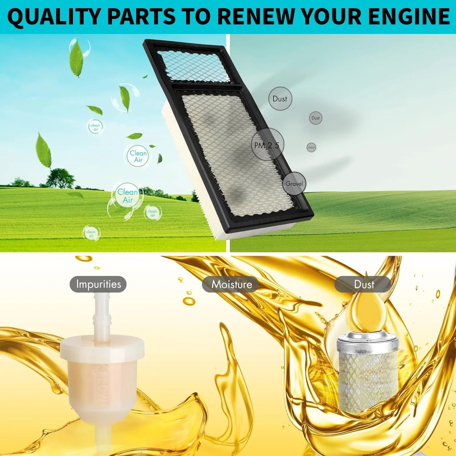 10L0L Tune-Up Kit for E-Z-GO TXT and Medalist 1994-2005 image 3