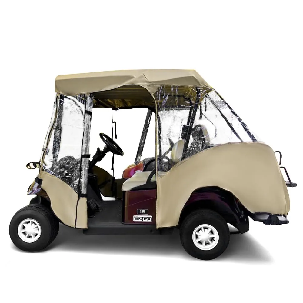 Formosa Covers 2+2 Golf Cart Enclosure for 58-Inch Roofs