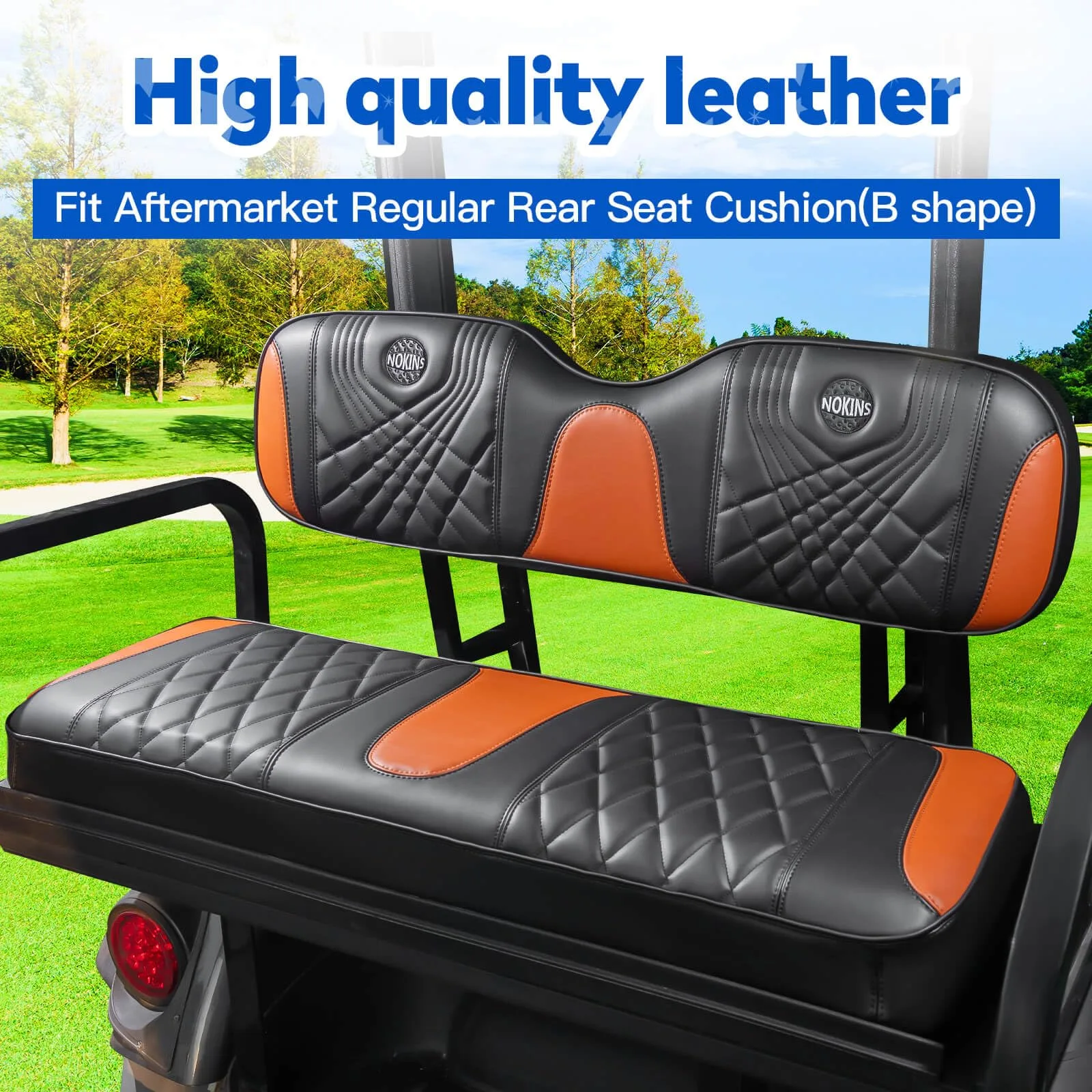 NOKINS Club Car Precedent Front & Rear Seat Covers image 3