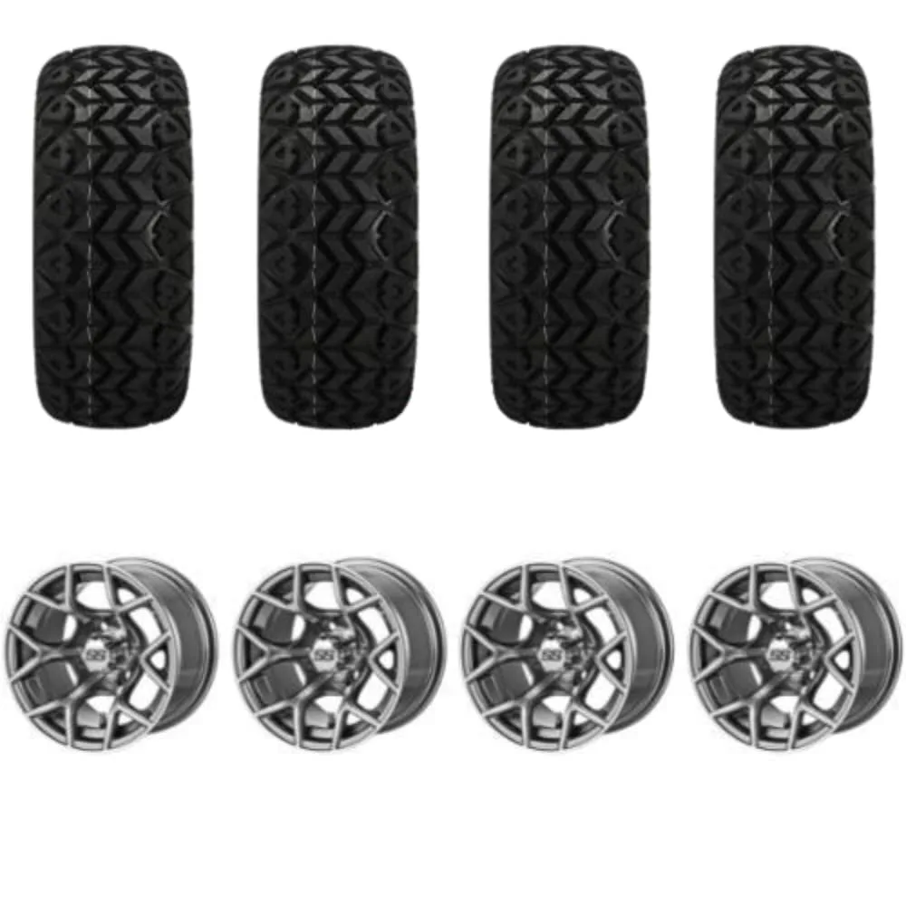 REVENGE 12-Inch Golf Cart Wheels and Tires, Set of 4 image 2