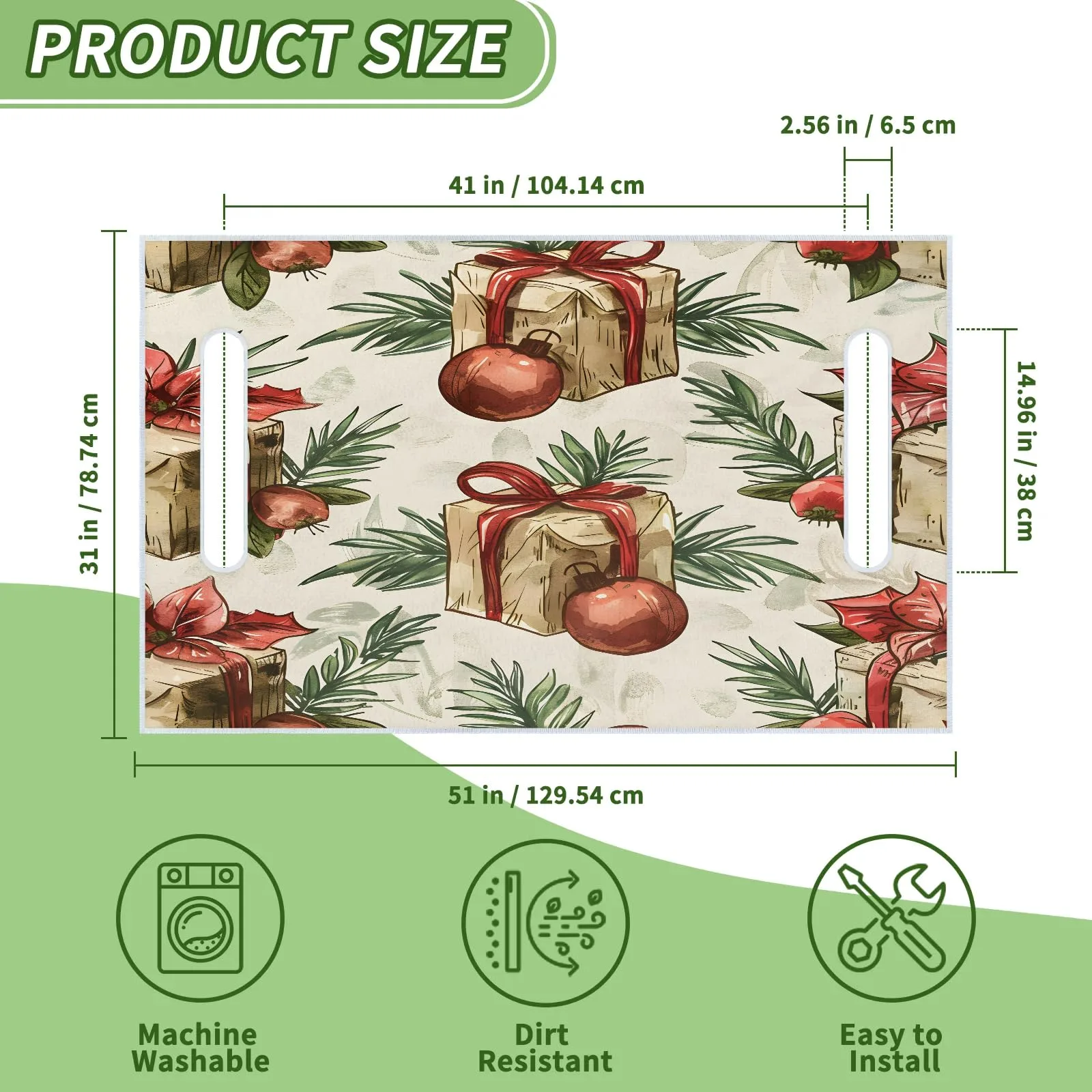 Tiveruda Golf Cart Seat Cover for Double Seats image 2