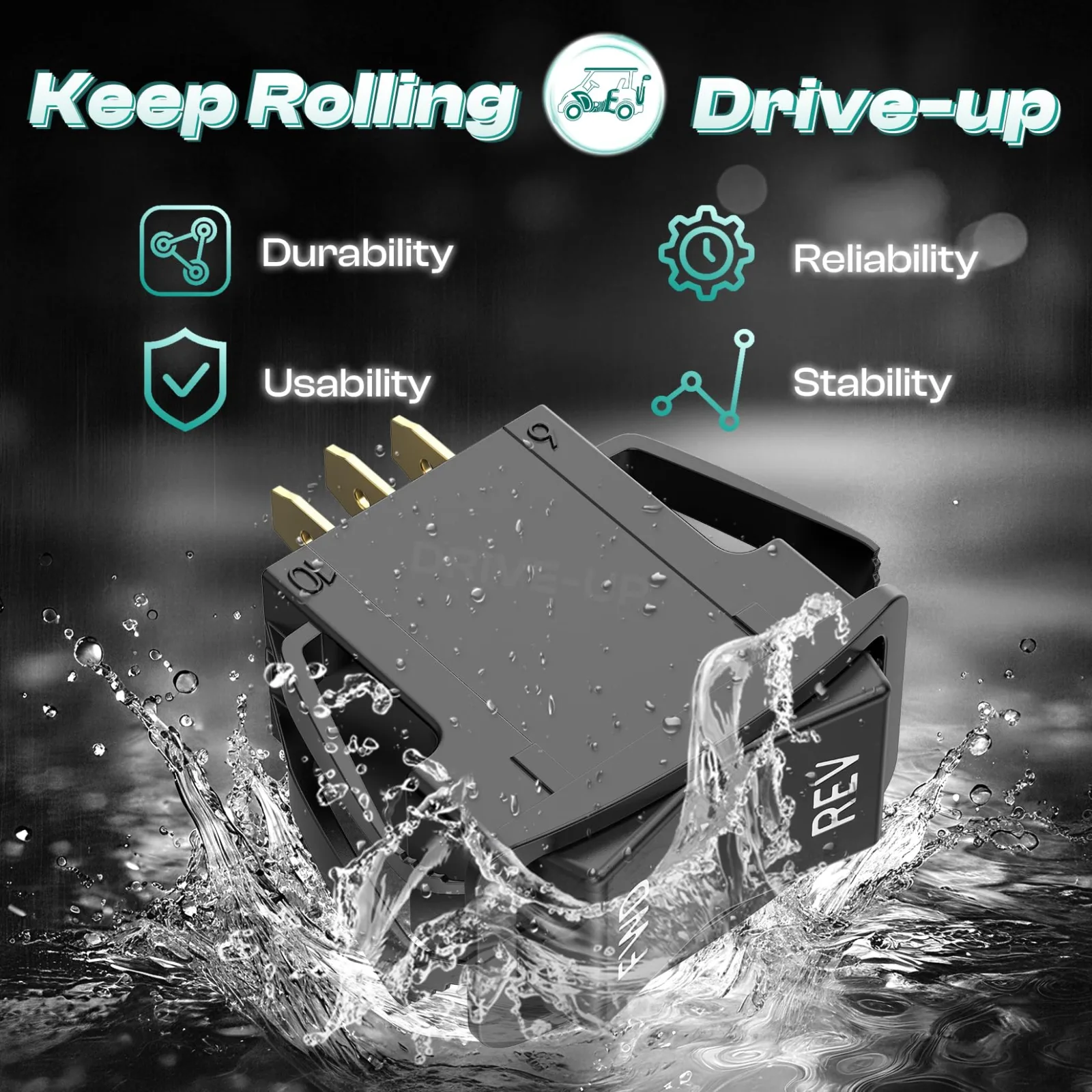 E-Z-GO TXT/PDS Forward-Reverse Switch DU00075 image 2