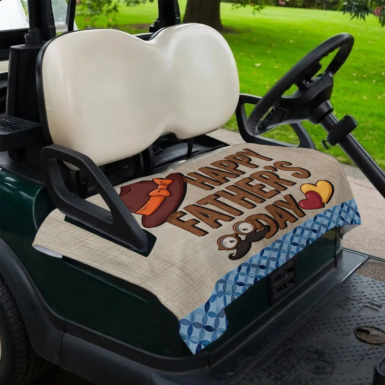 DecorLovee Golf Cart Seat Cover, 51 x 31 in image 2