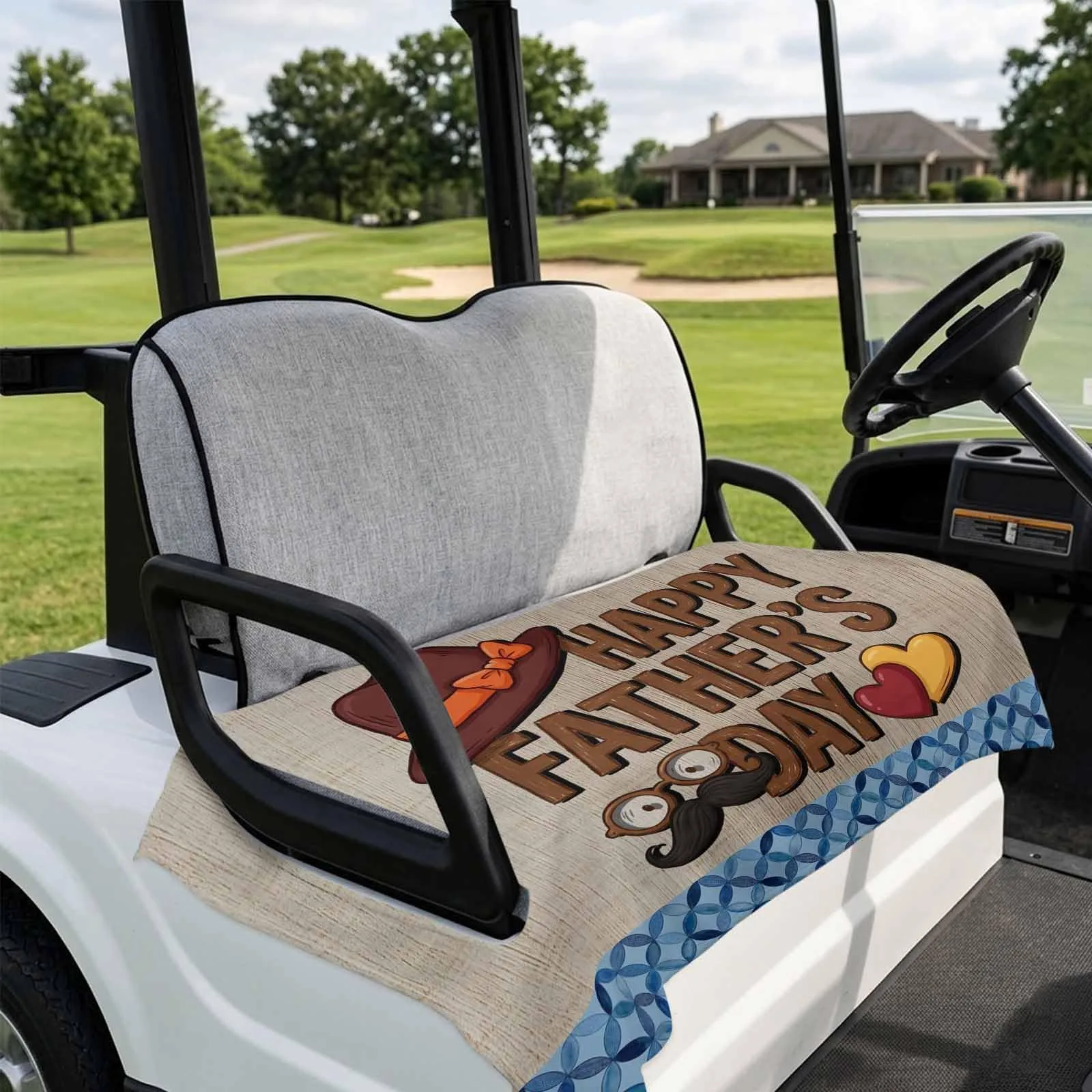 DecorLovee Golf Cart Seat Cover, 51 x 31 in image 4