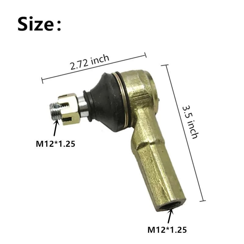 Steering Rod End Outer Ball Joint for E-Z-GO RXV 604614 (2008-2021) image 2