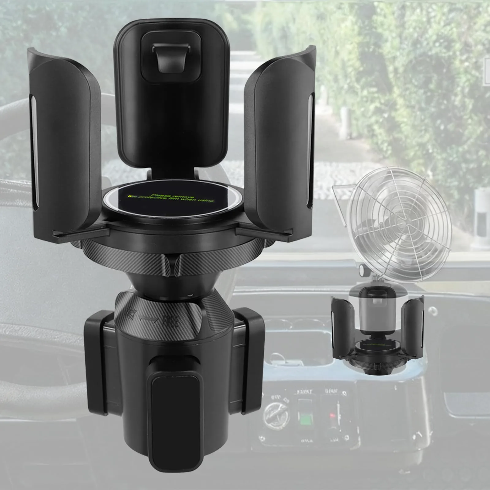 Roykaw AU0600R Golf Cart Propane Tank Cup Holder