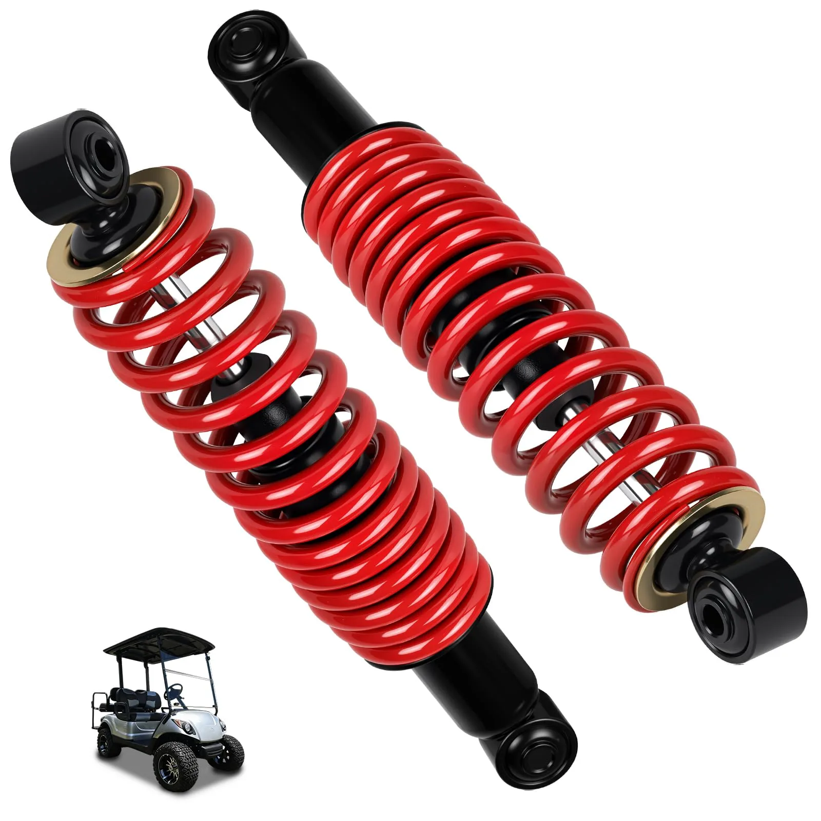 iLSKW Rear Heavy-Duty Shock Pair for Yamaha G14/G16/G19/G22/G29 - JN4-F2210-00-00