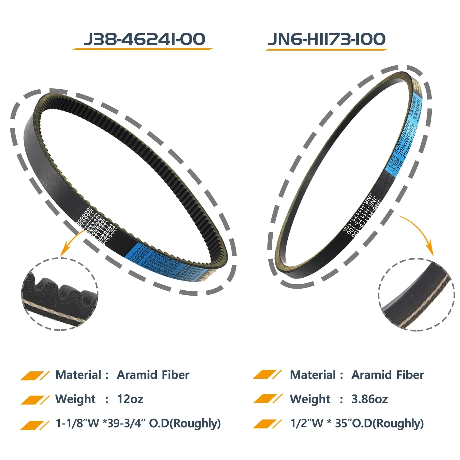 BRIDIOF Fixed Sheave Clutch for Yamaha G2-G22, B0019A image 3