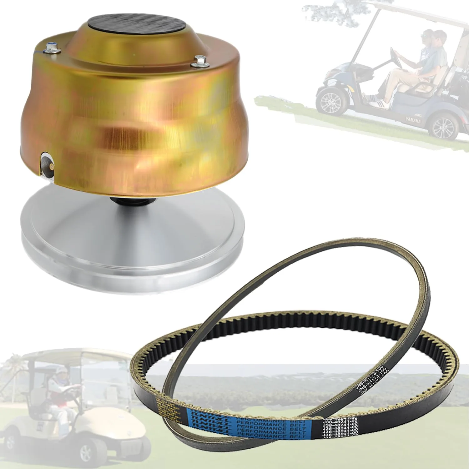 BRIDIOF Fixed Sheave Clutch for Yamaha G2-G22, B0019A