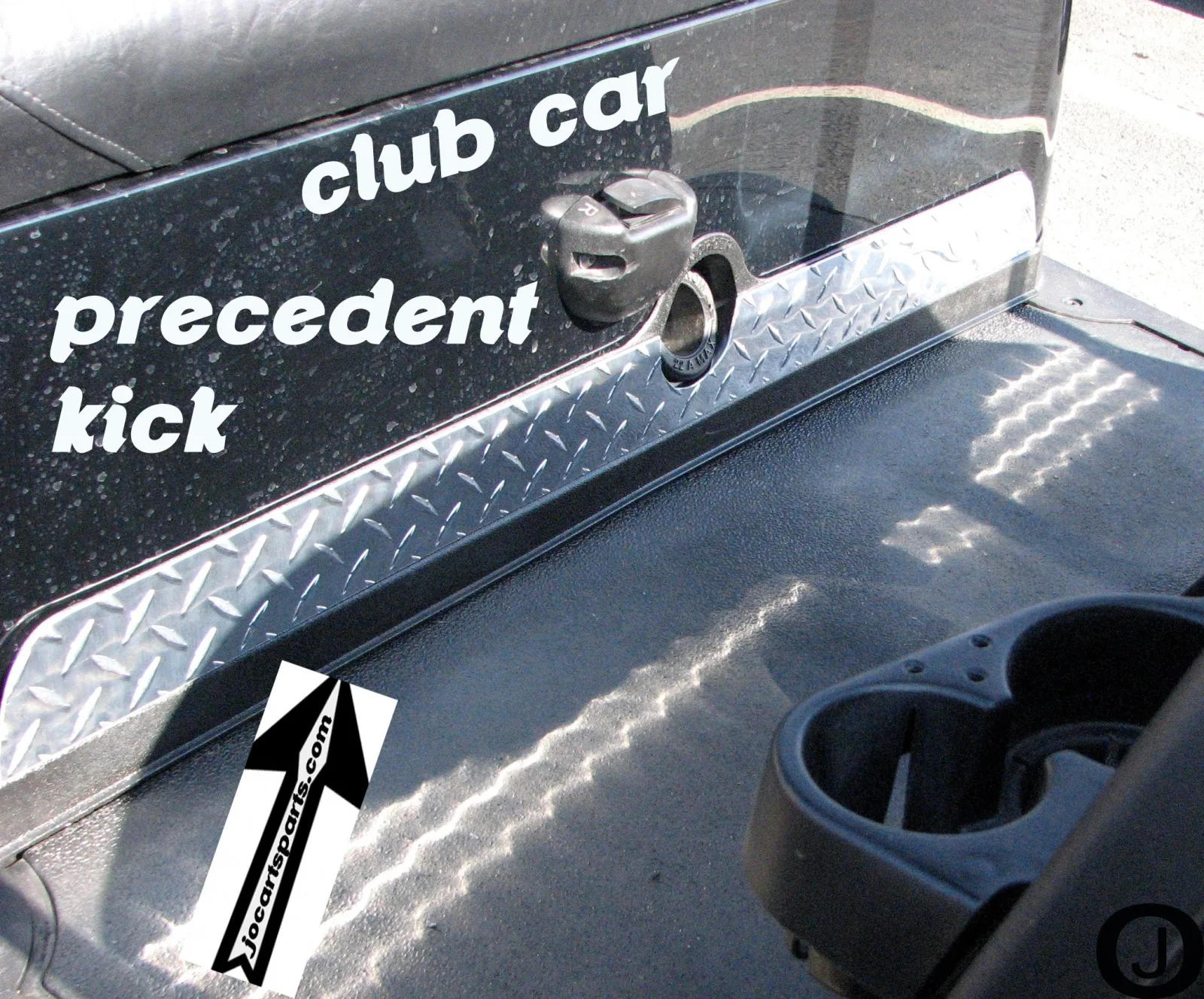 Club Car Precedent Diamond Plate Kick Plate image 2