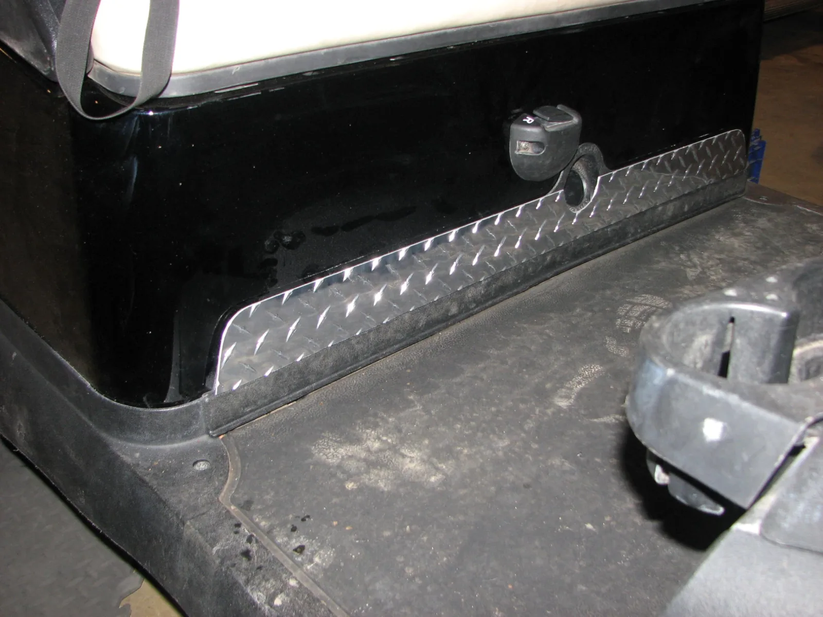 Club Car Precedent Diamond Plate Kick Plate