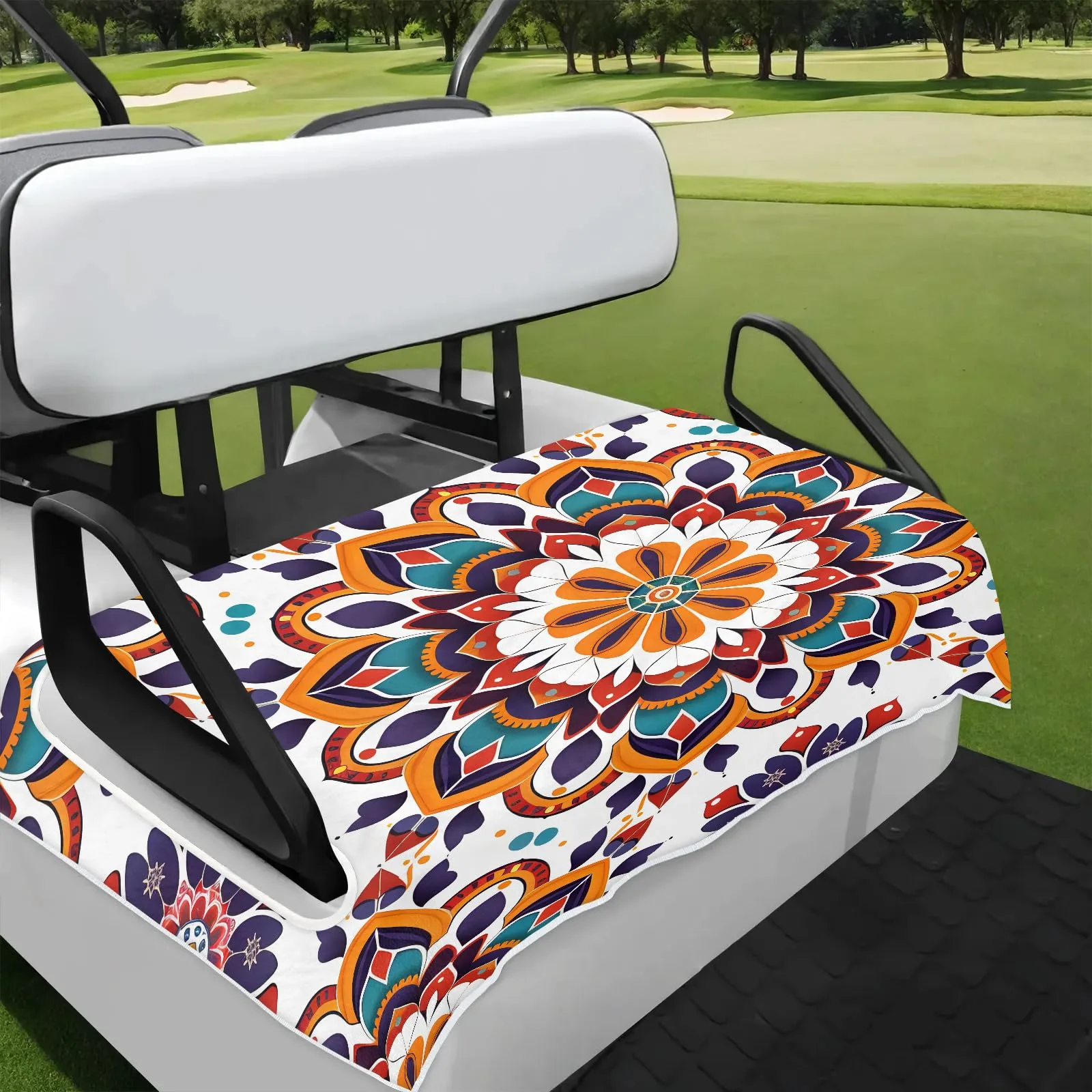 Tiveruda Golf Cart Seat Cover Blanket, 51 x 31 Inches