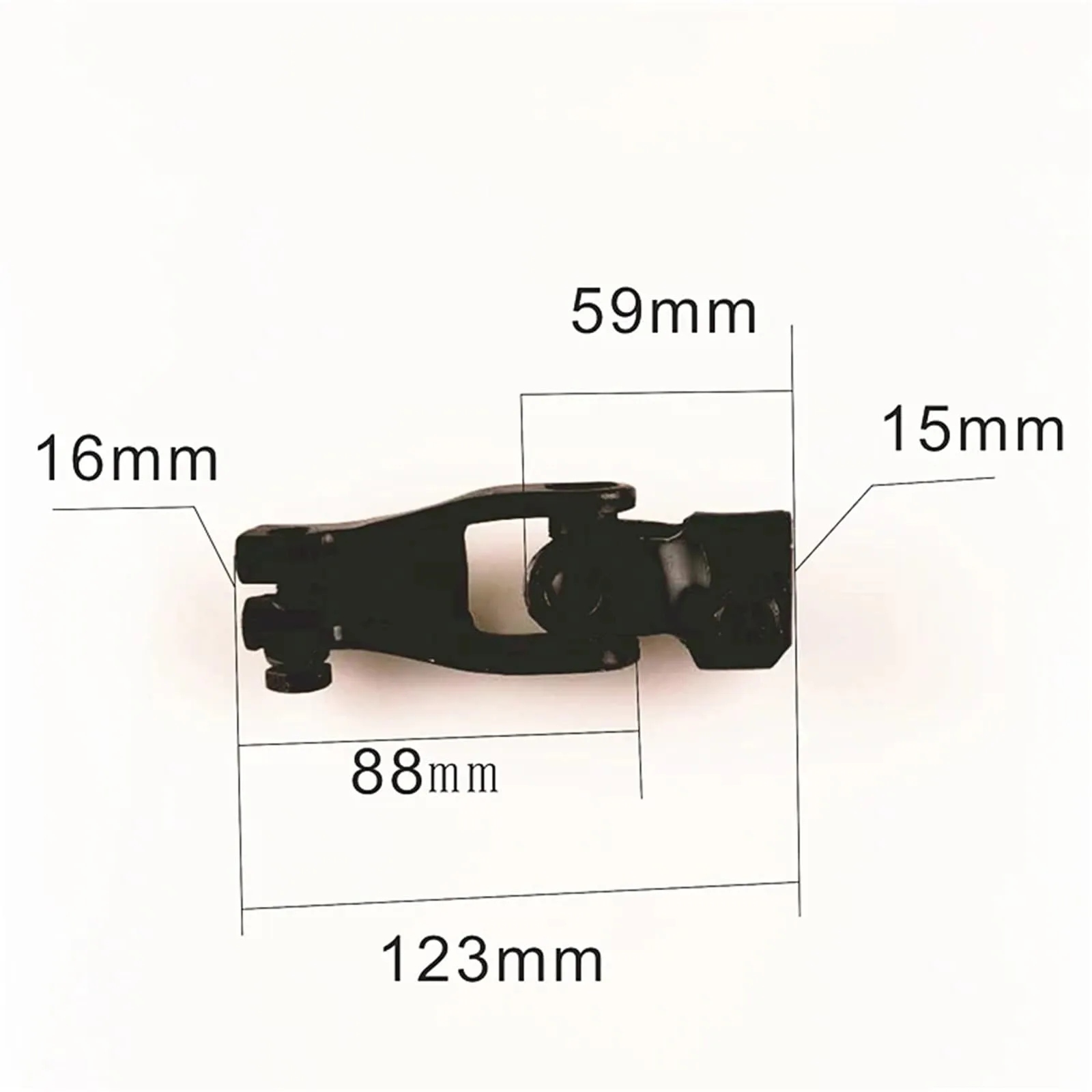 QIJUQKXI Universal Joint Cross Shaft Adapter — 103810201 image 3