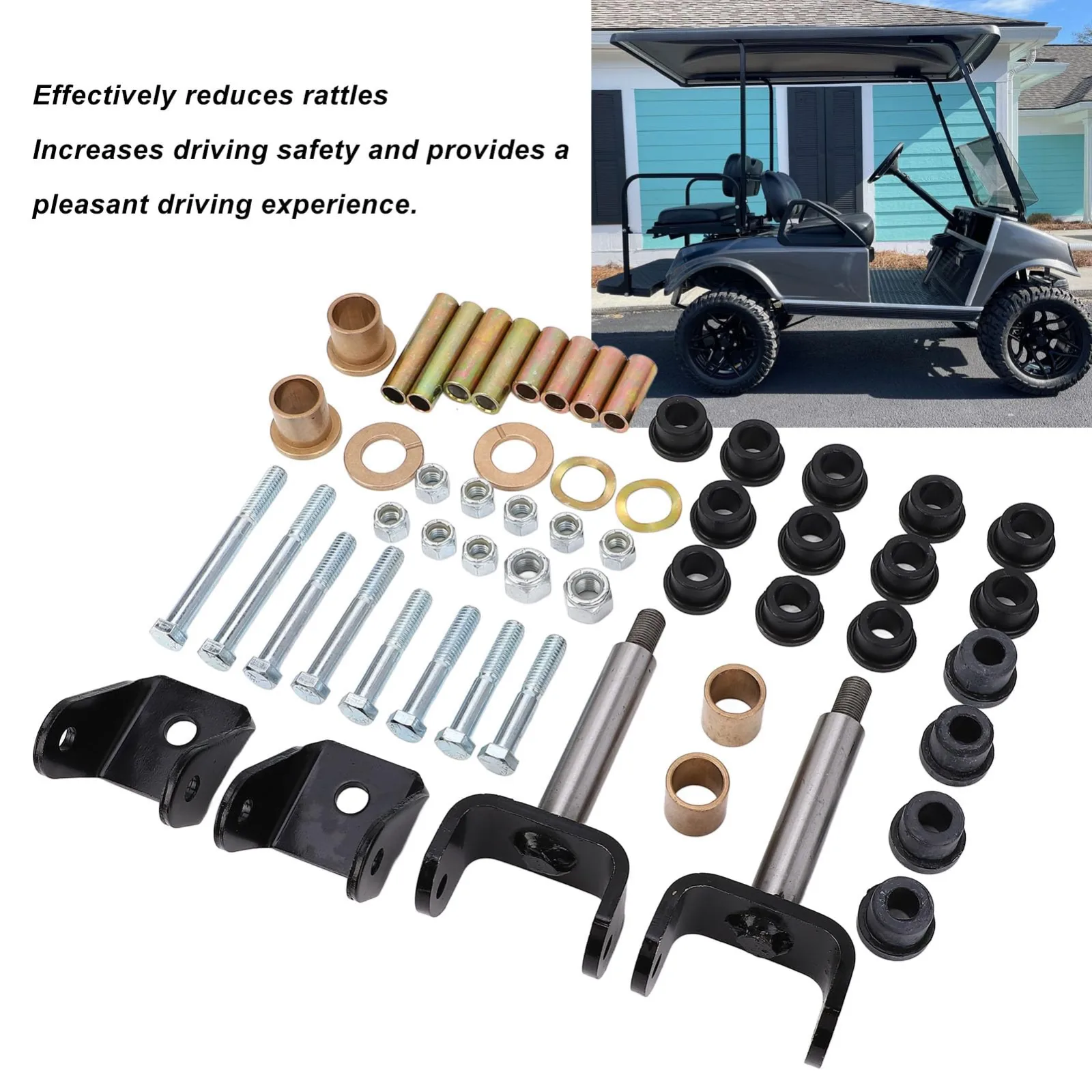 Luocute 54-Piece King Pin Repair Kit for Club Car DS image 3