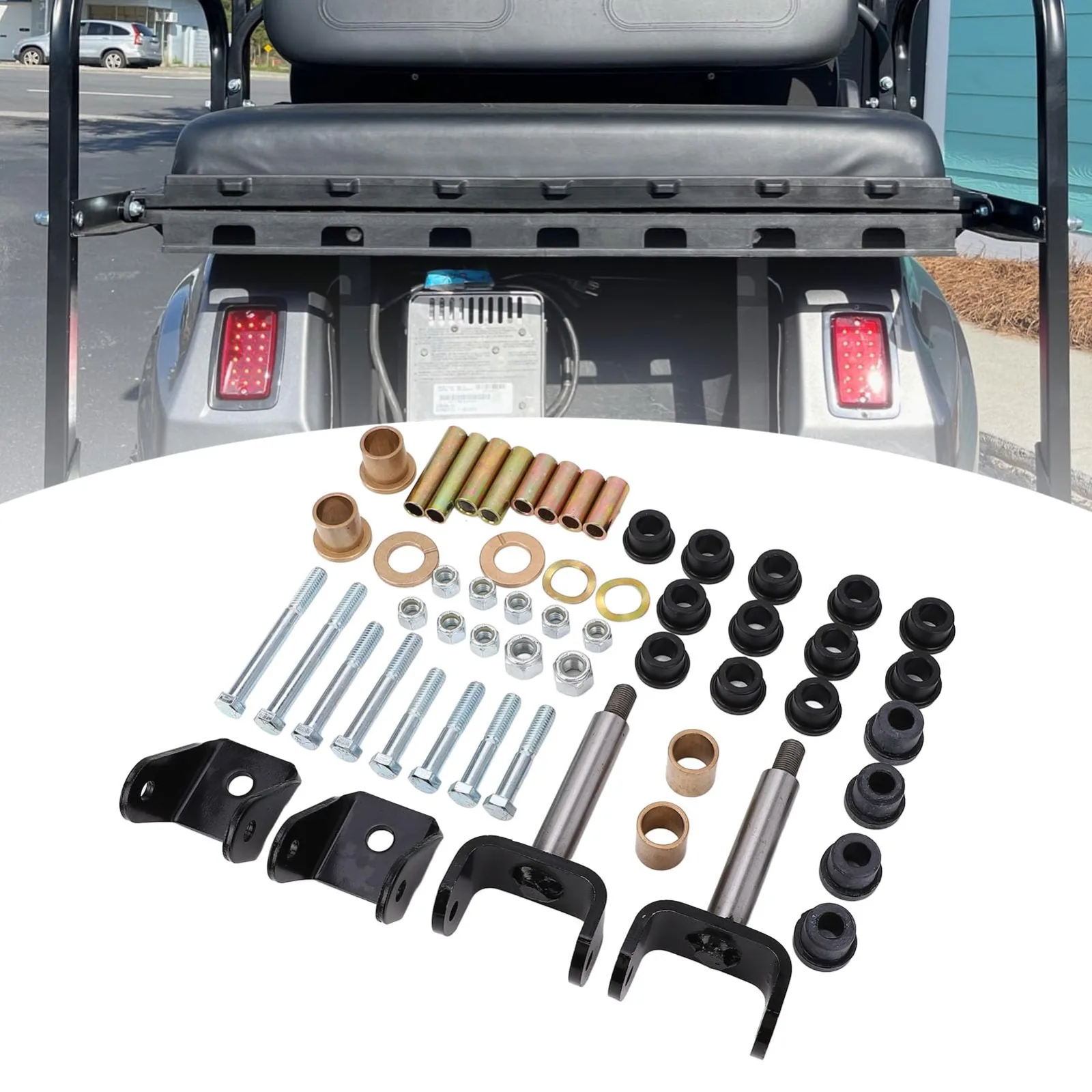 Luocute 54-Piece King Pin Repair Kit for Club Car DS image 4