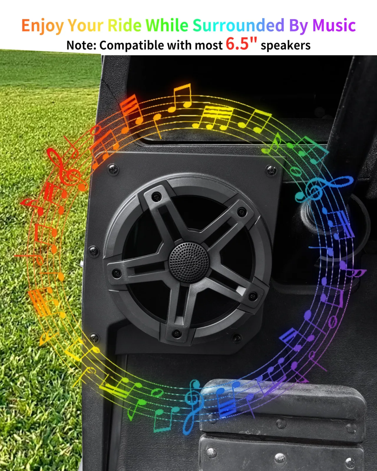 LDETXY 6.5-Inch Speaker Pods for E-Z-GO TXT image 2