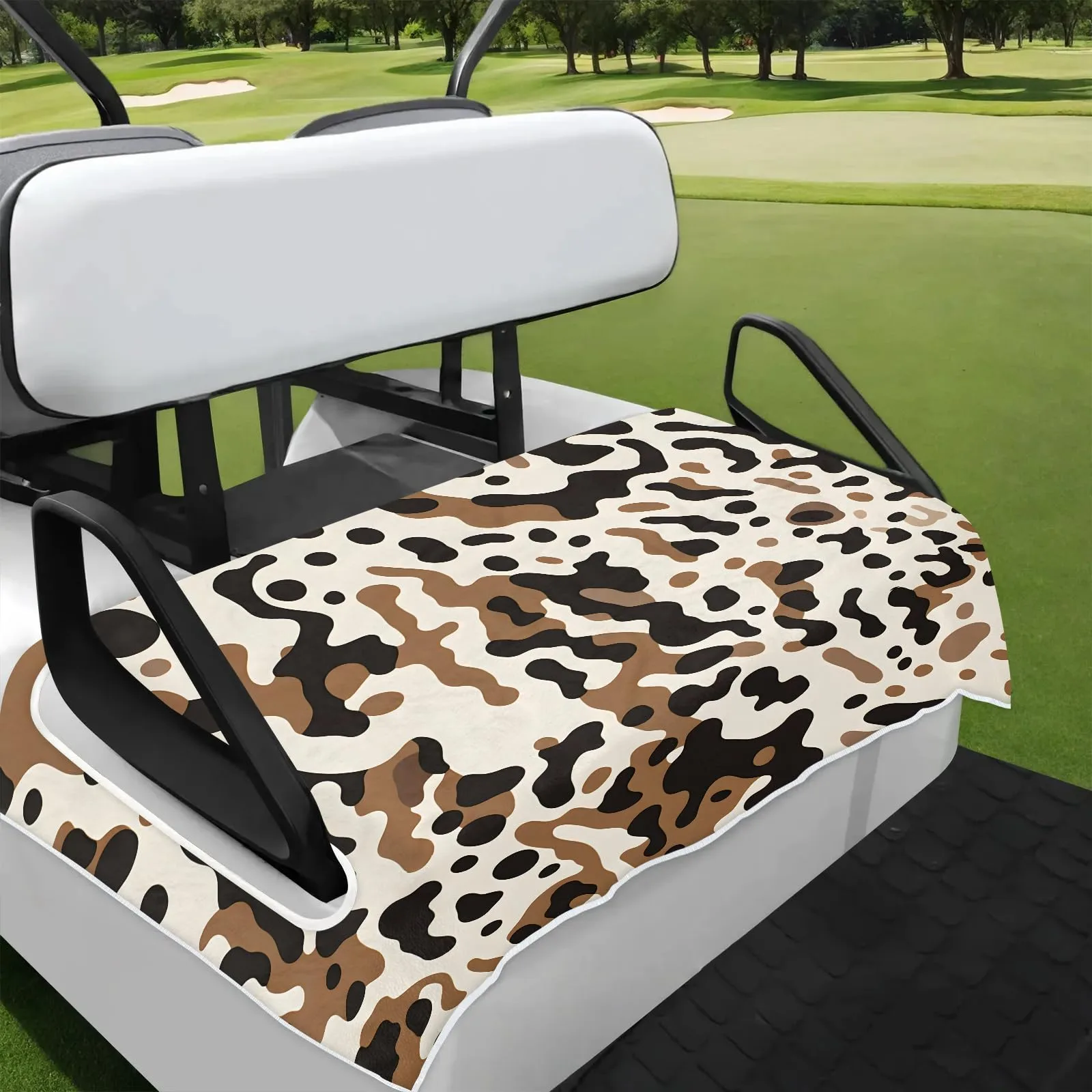 Tiveruda Camouflage Golf Cart Seat Cover for Double Seats