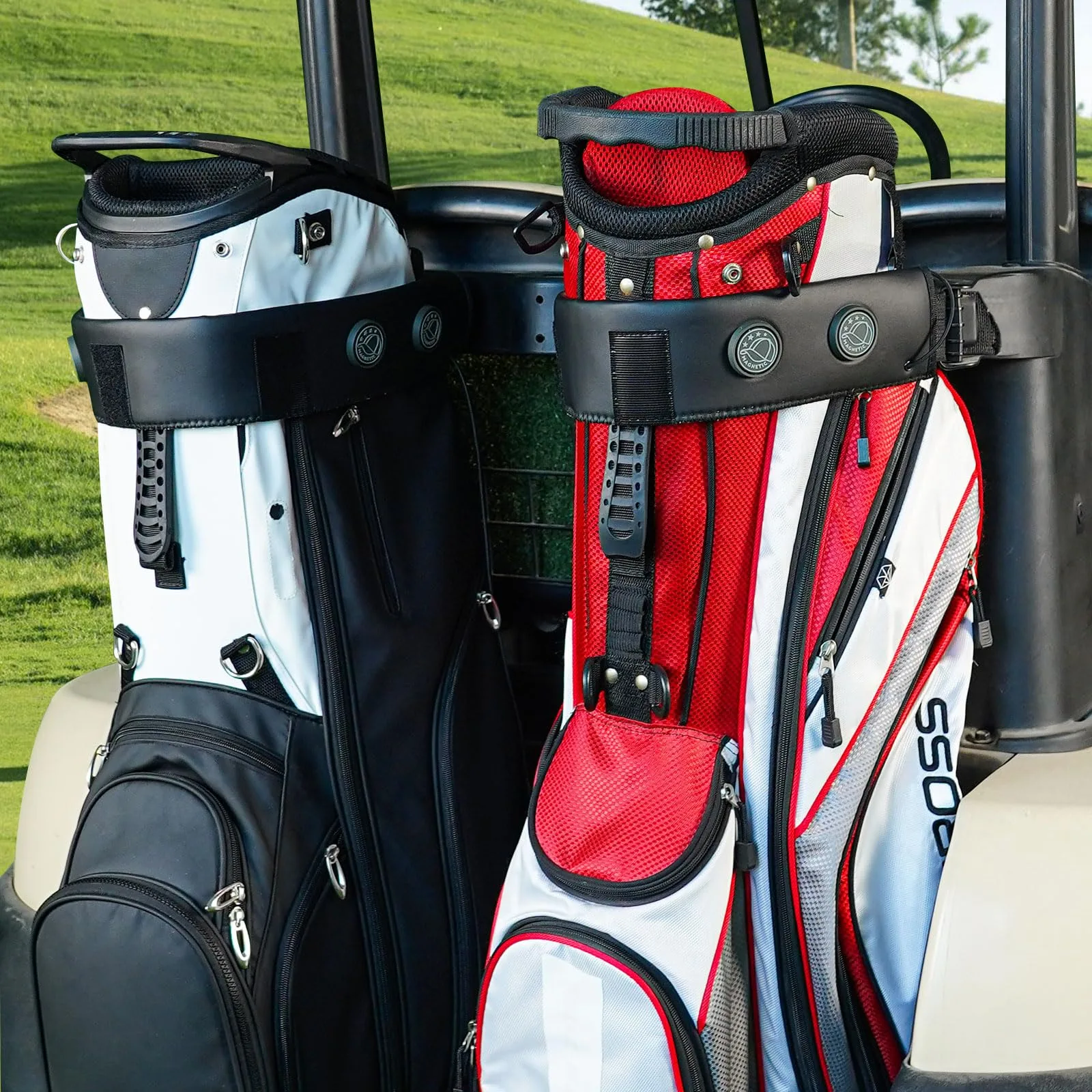 Magnetic Golf Cart Strap Sleeve with 3 Magnets image 2