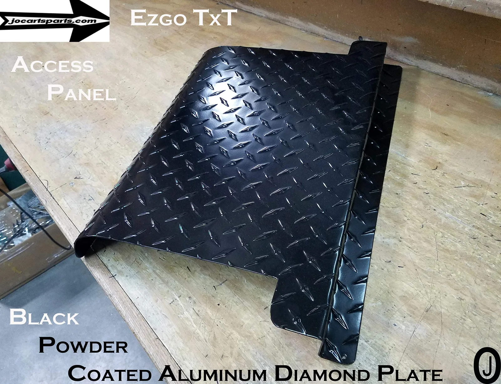J & O Carts Parts EZGO TXT Diamond Plate Access Panel image 2