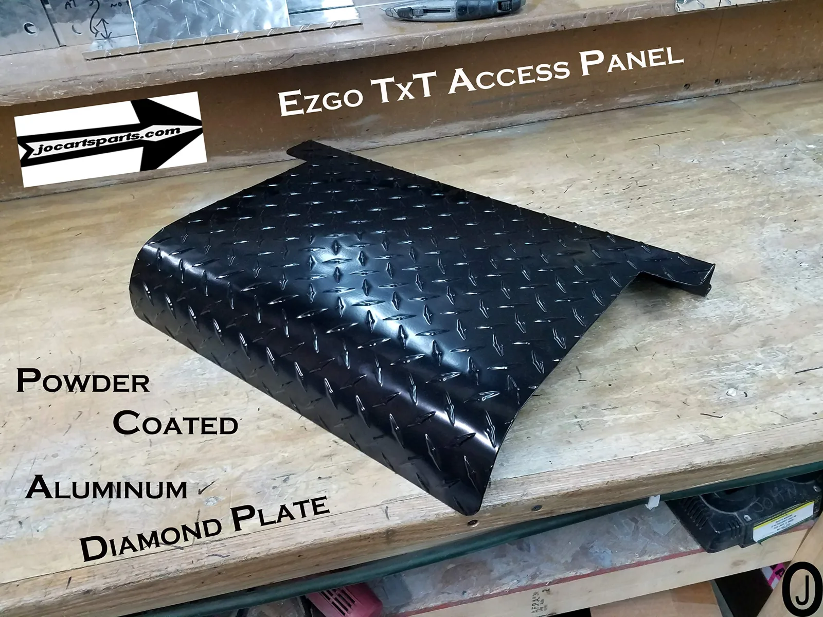 J & O Carts Parts EZGO TXT Diamond Plate Access Panel image 3