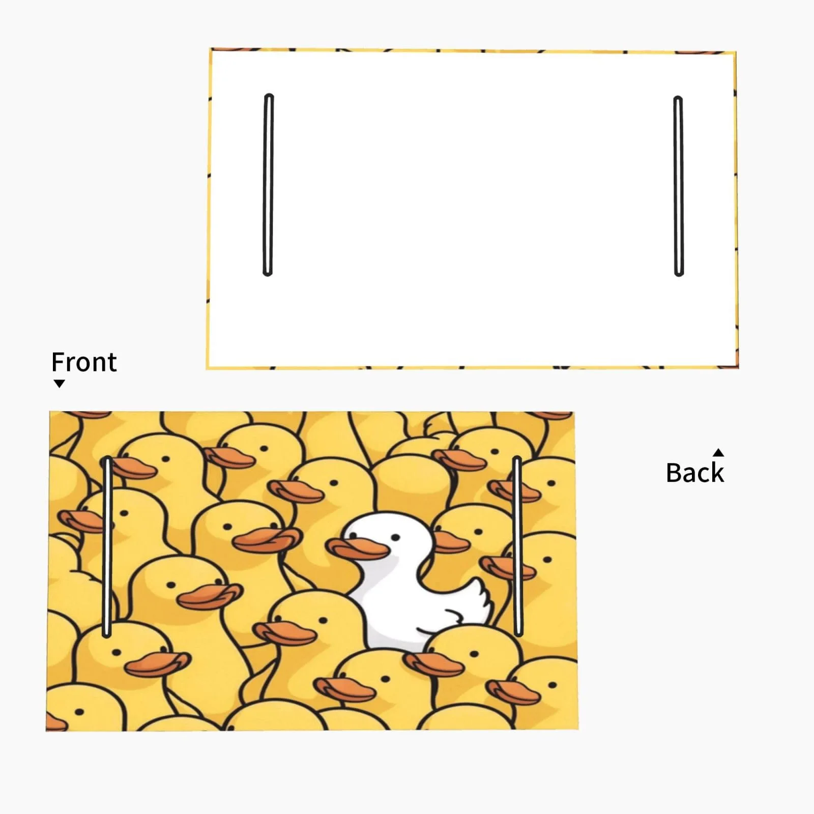 HOYYU Yellow Ducks Golf Cart Seat Cover - golfhe-a118 image 2