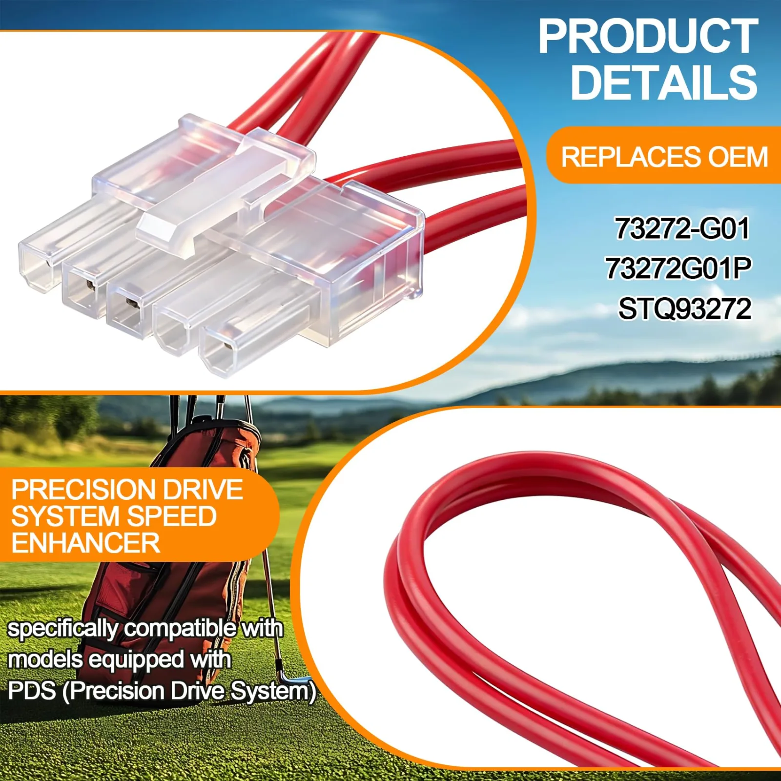 Remolean High Speed Chip for E-Z-GO 36V PDS Carts image 3