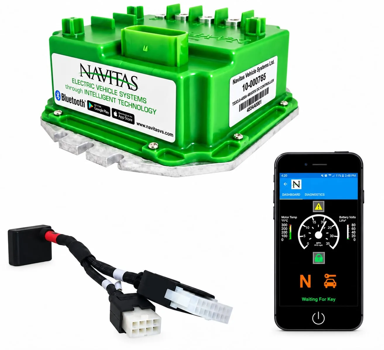 Navitas TSX3.0 440A Controller for Club Car Carts