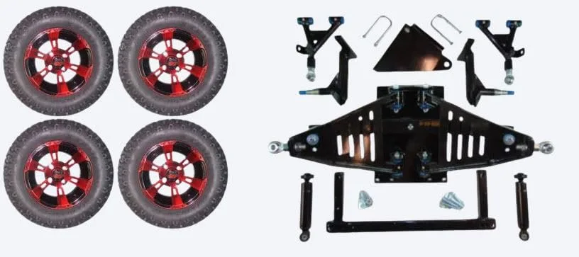 3G 6-Inch Lift Kit for Yamaha Drive II Electric Carts