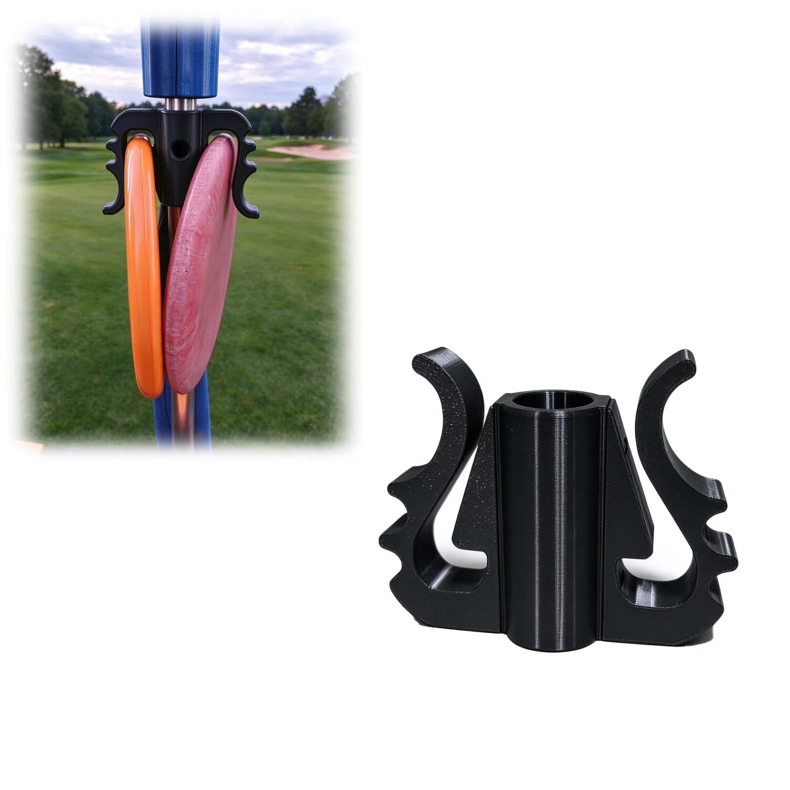 Xenvrqw 2-Putter Holder for ZUCA Cart