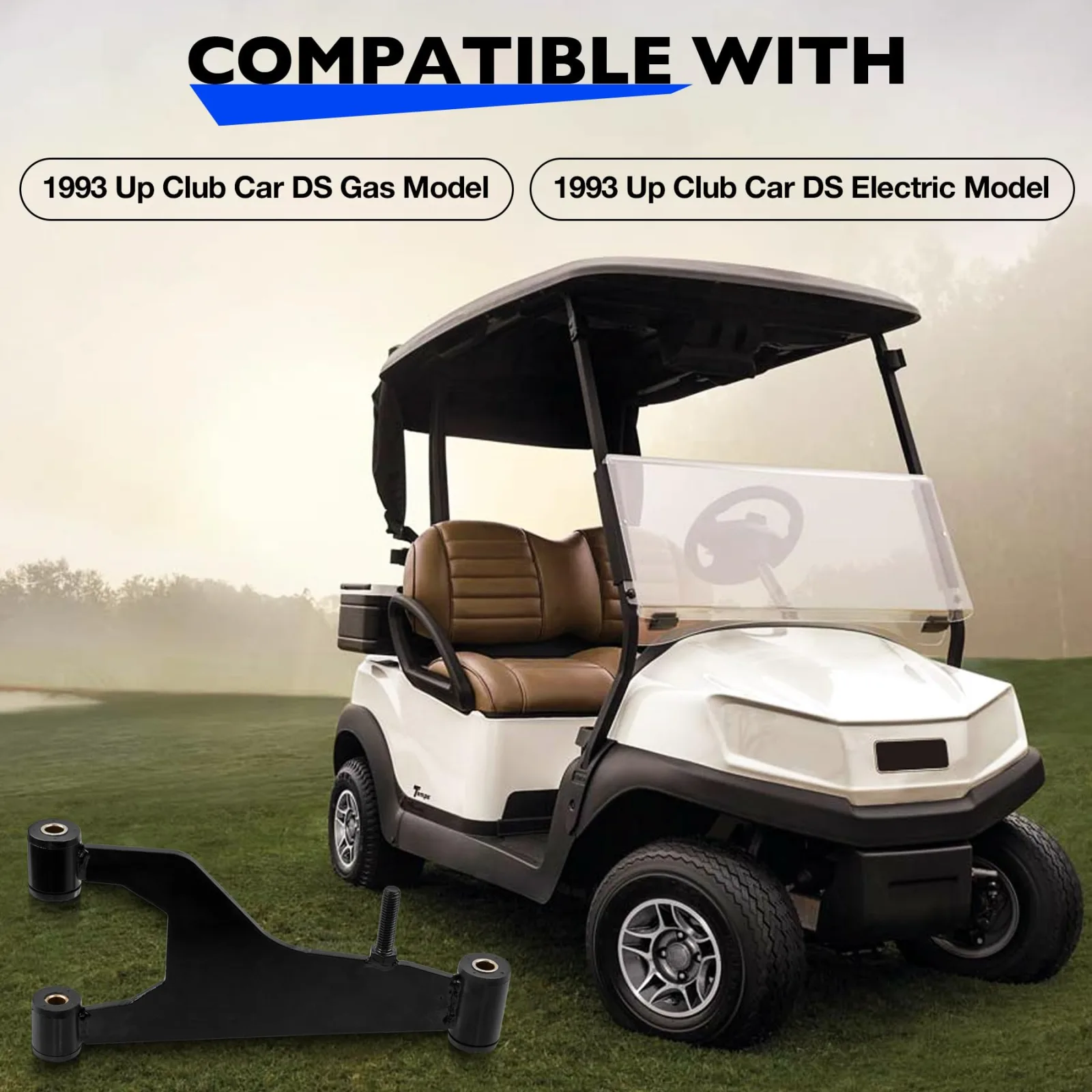 Misakomo Front Control Arm A-Plate Kit for Club Car DS image 2