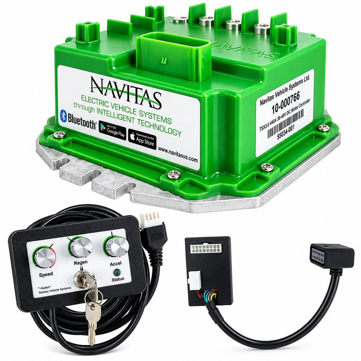 Navitas TSX 3.0 440A Controller for 48V Columbia Par Car