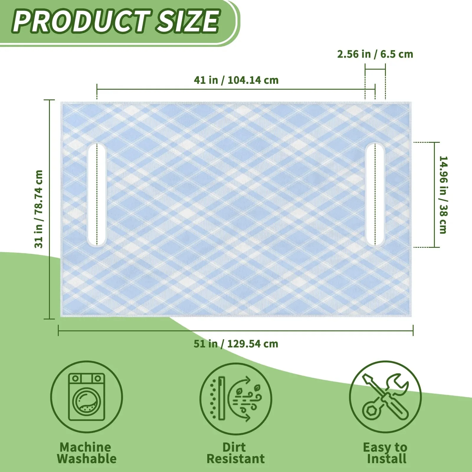 Tiveruda Golf Cart Seat Cover for Double Seats image 2